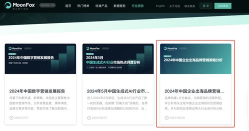 出海新篇章 月狐數據深度剖析2024中國企業(yè)出海品牌策略